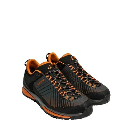 Produktbild: LOWA Herren Hikingschuh Carezza GTX LO in Anthrazit/Orange 42.5 EU