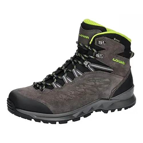 Produktbild: Lowa Herren Trekkingschuhe Explorer II GTX Mid 210760 Anthrazit/Limone 41