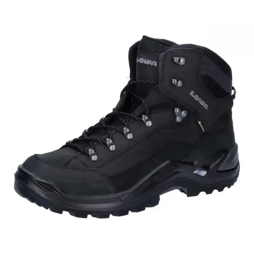 Produktbild: Lowa Herren Wanderschuhe Renegade GTX Mid 311945 Tiefschwarz 44.5