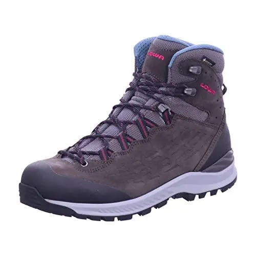 Produktbild: LOWA W Explorer Ii GTX Mid Grau - Gore-Tex Wasserdichter Leichter Damen Gore-Tex Trekkingschuh, Größe EU 42 - FA
