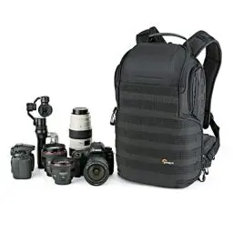 Produktbild: Lowepro ProTactic 350 AW II Modularrucksack mit recyceltem Material, Profi-Kameratasche, Einschub für MacBook-Laptops bis zu 13 Zoll, Rucksack für professionelle Kameras und Drohnen, LP37176-GRL