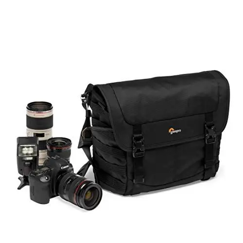 Produktbild: Lowepro ProTactic MG 160 AW II Umhängetasche für spiegellose/DSLR, QuickShelf Fachteiler für Foto- und persönliche Ausrüstung, z. B. für Sony Apha9, LP37266-PWW