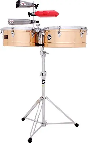 Produktbild: LP Latin Percussion Timbales Prestige Thunder Timbs Solid Bronze LP1516-BZ