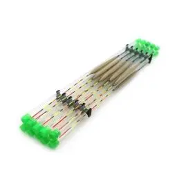 Produktbild: LPHFDCS Schwimmer Angeln 10 Stücke Angelschwimmer Balsa Flotteur Peche Flachwasser EIS Schwimmende Bobbers Holzschwimmer for Angelzubehör Angelgerät Angel Posen