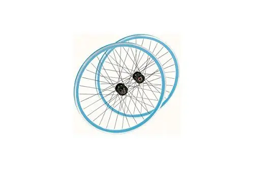 Produktbild: LR-Satz-Single SPEED-BLAU-SW-SW-700C FIXED/FREE-32 Loch