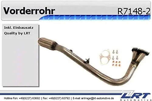 Produktbild: LRT R7148-2 Abgasrohr