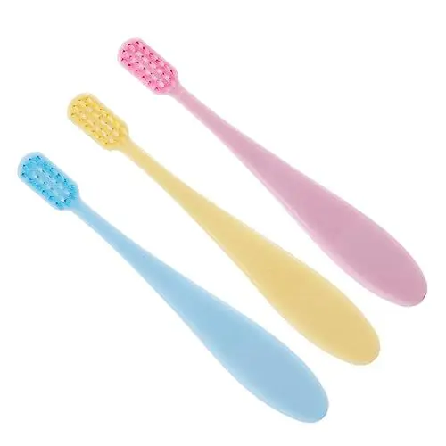 Produktbild: LRXIYODE 6 Stück Teiliges Kinderzahnbürsten Set mit Weichen Borsten Rutschfestem Großem Griff Ergonomisch Geformt für Kinderzahnpflege für Zahnzwischenräume und Training