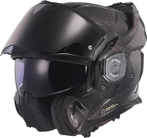 Produktbild: LS2, Klapphelm Motorrad ADVANT X Carbon Gloss Carbon, L