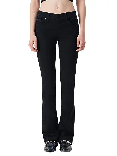 Produktbild: LTB Damen Jeans Fallon Flared Fit - Schwarz - Black Wash W26-W34 Baumwolle, Größe:32W / 32L, Farbvariante:Black Wash 200