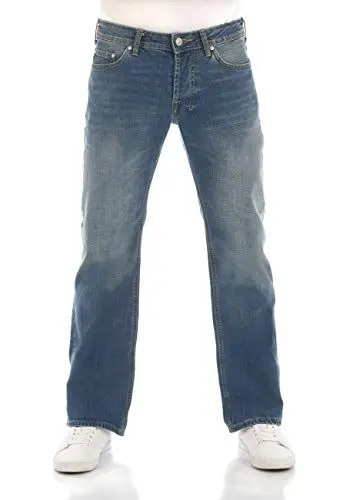 Produktbild: LTB Herren Jeans Tinman - Bootcut - Blau - Giotto Wash W29-W48 Baumwolle, Größe:29W / 34L, Farbe:Giotto Wash 2426
