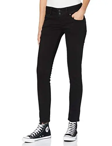 Produktbild: LTB Jeans Damen Molly Jeans, Black To Black Wash, 34W / 30L