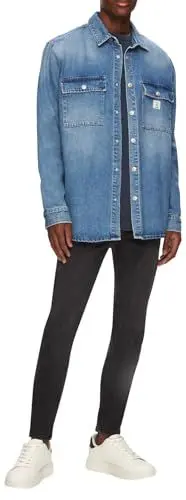 Produktbild: LTB Jeans Freizeithemden für Herren Steven in Blau hergestellt aus Baumwollmischung - Größe M