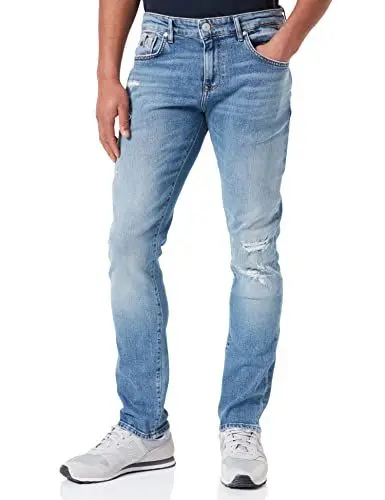 Produktbild: LTB Herren Jeans Joshua - Slim Fit - Blau - Adona Wash W27-W42 Baumwolle Stretch, Größe:34W / 34L, Farbvariante:Adona Wash 53609