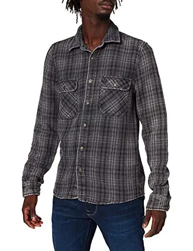 Produktbild: LTB Jeans Herren Sandro Hemd, Grey Check Jumper Wash 53505, M