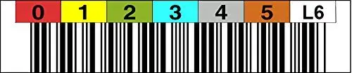 Produktbild: LTO 6 Label horizontal Nummernkreis 000200 - 000299