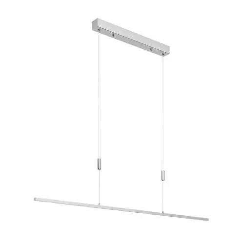Produktbild: Lucande LED Pendelleuchte höhenverstellbar, dimmbar per Wandschalter Esstisch Hängelampe 140 cm 6x 5W Esstischlampe Wohnzimmerlampe