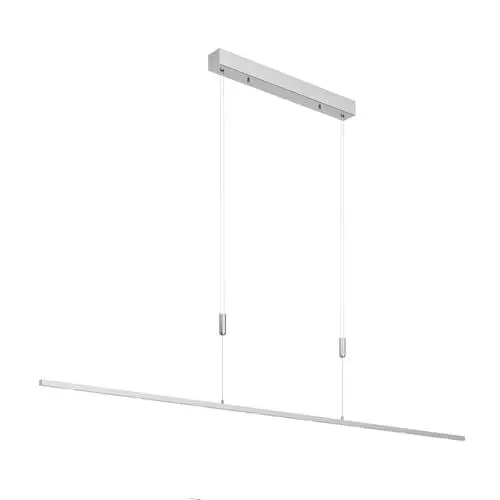 Produktbild: Lucande LED Pendelleuchte höhenverstellbar, dimmbar per Wandschalter Esstisch Hängelampe 180 cm 6x 5W Esstischlampe Wohnzimmerlampe
