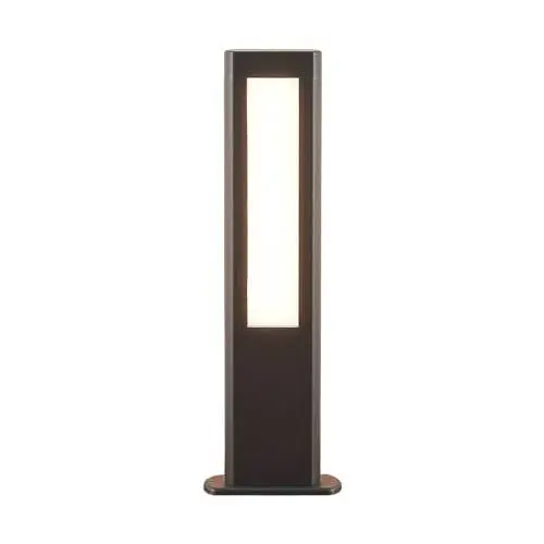 Produktbild: Lucande LED Säulenleuchte, anthrazit, weiß, Aluminium, Acryl, glatt, eckige Form, 2 x 5,5W LED-Lampen, IP54-Bewertung, warmweißes Licht (3.000K), 50cm Höhe