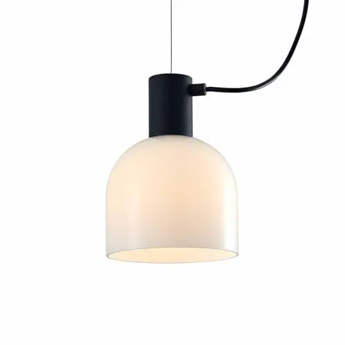 Produktbild: Lucande Pendelleuchte Serina (Modern) in Weiß aus Glas (3 flammig, E27) - Deckenlampe Esstischlampe Hängelampe Hängeleuchte Wohnzimmerleuchte