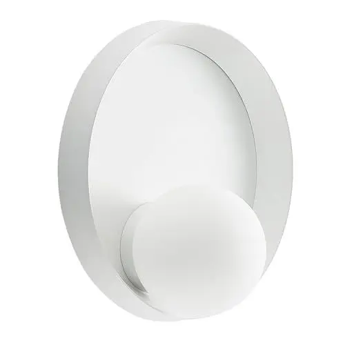 Produktbild: Lucande Wandleuchte, Wandlampe Innen Andelina (Design Modern) in Weiß aus Metall (1 flammig G9) - Wandstrahler Wandbeleuchtung Schlafzimmer/Wohnzimmer Wohnzimmerleuchte