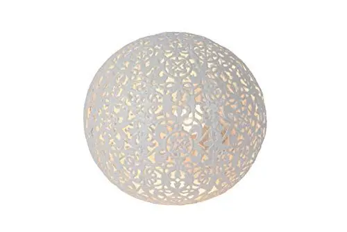 Produktbild: Lucide PAOLO - Tischlampe - Ø 14,5 cm - 1xG9 - Weiß, 14.5 x 14.5 x 13 cm