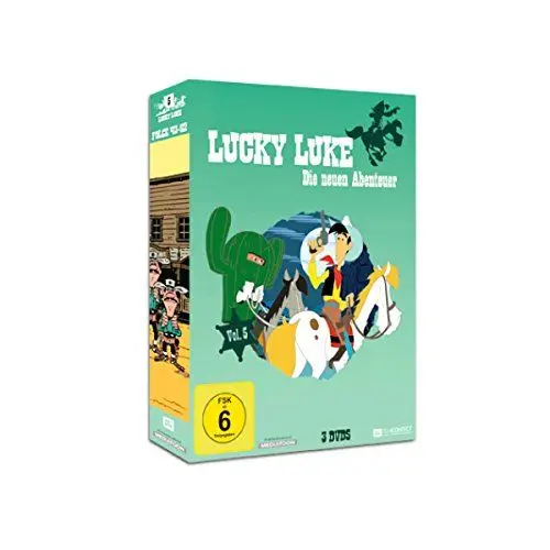 Produktbild: Lucky Luke - die neuen Abenteuer Vol. 5 (3er DVD Box Sammler Collection)