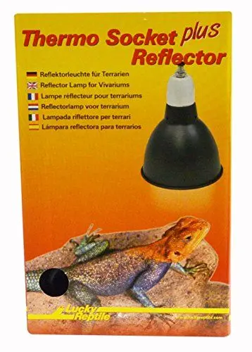 Produktbild: Lucky Reptile Thermo Socket plus Reflector Klein, Schwarz, 1 Stück (1er Pack)