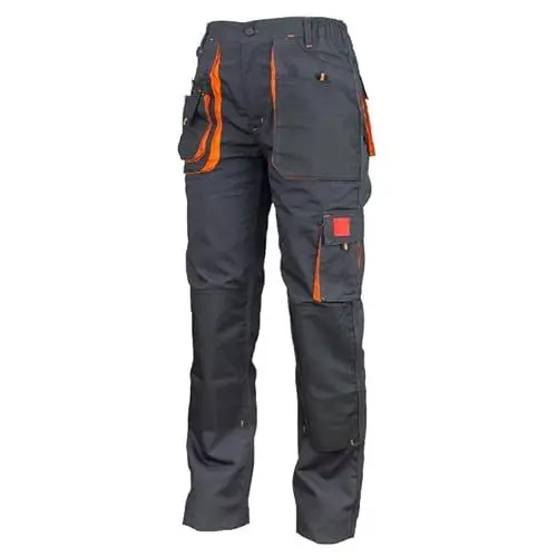Produktbild: Luckyberg Construction Montage-Sicherheitshose Mechaniker-Komforthose Schutzkleidung fur Herren oder Damen (DE/NL/SE/PL, Numerisch, 60, Regular, Regular, Standard, Graphite)