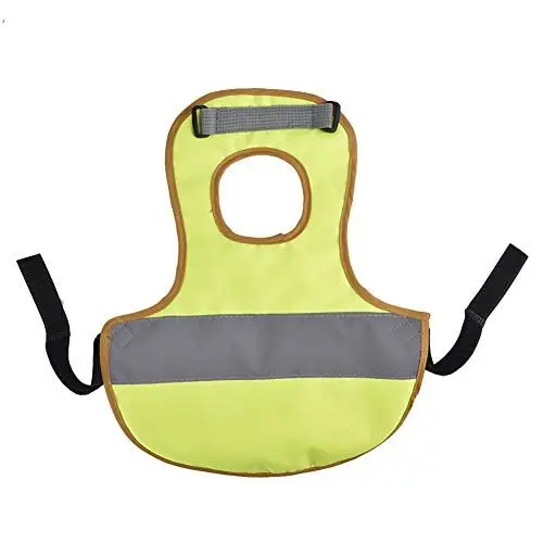 Produktbild: luckything Warnweste Für Hühner, Hühner Warnwesten Pet Warnweste Huhn Kleidung Geflügel Henne Sattel Schürze Federschutz Halter Pet Reflective Vest Huhn Kleidung Für Huhn Und Ente Rückenschutz Jacke