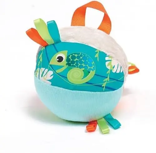 Produktbild: LUDI - Chameleon Play Ball - Mehrere Texturen - Babyspiel - Ab 3 Monaten
