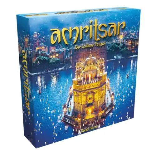 Produktbild: Ludonova, Amritsar: Der Goldene Tempel, Expertenspiel, Brettspiel, 1-4 Spieler, Ab 14+ Jahren, 60-120 Minuten, Deutsch, Mehrfarbig, Bunt