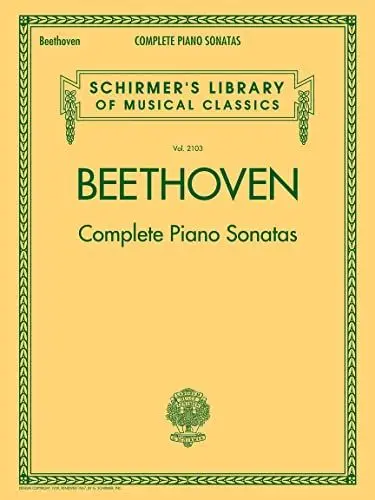 Produktbild: Ludwig Van Beethoven: Complete Piano Sonatas: Noten, Sammelband für Klavier (Schirmers Library of Musical C): Schirmer Library of Classics Volume 2103