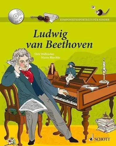 Produktbild: Ludwig van Beethoven: Ausgabe mit CD. (Komponistenporträts für Kinder, 3, Band 3)