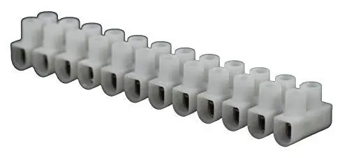 Produktbild: Lüsterklemme (10 St.) 4,0-16,0 mm² | 76,00 A weiß Don Quichotte
