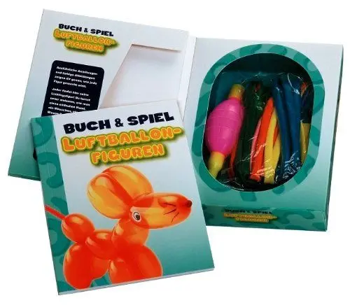 Produktbild: Luftballonfiguren, m. 20 Luftballons u. Luftballonpumpe
