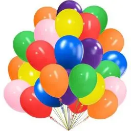 Produktbild: luftballons Geburtstag-luftballons bunt 100 stück,10 zoll/27cm 10 Farben Luftballons als geburtstag, hochzeit Kindergeburtstag Baby Shower Festival Party Dekoration