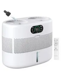 Produktbild: Luftbefeuchter große Räume bis ca. 56m² Ohne Sprühnebel 7,6L Top Fill Luftbefeuchter bis 40H, Fernsteuerbares Humidifier für Kinderzimmer mit 45dB Leise für Schlafzimmer Wohnzimmer