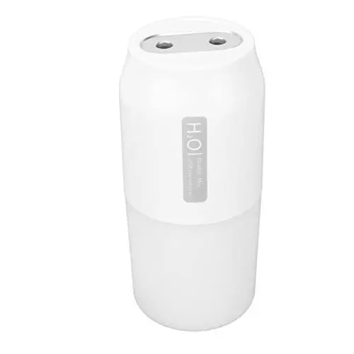 Produktbild: Luftbefeuchter mit Schneller Befeuchtung, Zwei Sprühmodi, 10 DB Lärm, 280 Ml Fassungsvermögen, Kompakt Tragbar, Ideal für Babyzimmer, Schlafzimmer, Büros (WHITE)