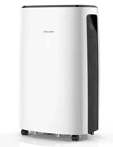 Produktbild: Luftentfeuchter elektrisch 20L, Dehumifer Raumentfeuchter 20L/24H aumgröße ca. 200m³ (~35 m²), Entfeuchter Digitalanzeige, Wäschetrocknung, Timer, intelligenter Feuchtigkeitsregelung, Kindersicherung