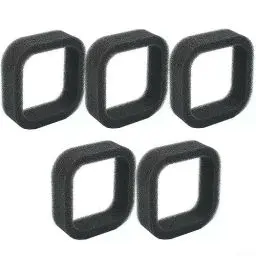 Produktbild: Luftfilter-Filterschwamm, 5 Stück, Schwamm-Rasenmäher, Luftfilter, Ersatzteile für verschiedene Rasentrimmer, 50 mm x 43 mm