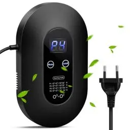 Produktbild: Luftreiniger Allergiker, Luftreiniger Ozongenerator Geruchskiller, Air Purifier, Ionisator Luftreiniger, Air Ozonizer Generator für Badezimmer, Küche, Rauch, Autos, Haustiere, Formaldehyd Schwarz