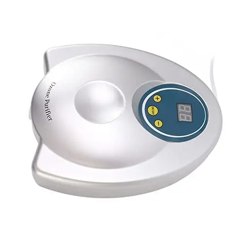 Produktbild: Luftreiniger, Ozongenerator, 400 Mg/h, Multifunktionale Tragbare Luft für Zuhause, Auto, 6-Stufen-Timer, LED-Anzeige, 10 W Leistung (EU-Stecker 220V)