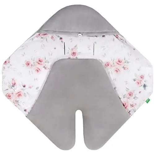 Produktbild: Lulando 5902659886644 Babyschlafsack Buli aus der Serie Art Collection, 90 cm x 80 cm, grau, 500 g