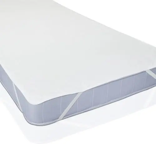 Produktbild: Lumaland Wasserundurchlässige Matratzenauflage Kopfkissenschoner 100 cm x 200 cm | Matratzenschoner aus 100% Baumwolle | 100% Flüssigkeiten undurchlässig | Atmungsaktiv (Matratzenschutz)