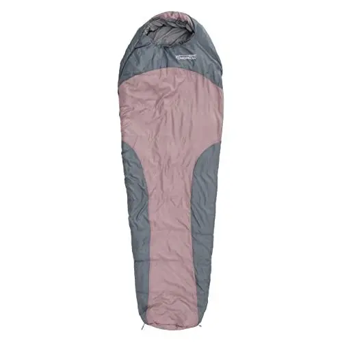 Produktbild: Lumaland Where Tomorrow Schlafsack Mumienschlafsack 230 x 80 cm - inkl. Packsack - 50 x 25 cm gepackt -für Outdoor Camping, Wandern, Backpacking - Rose