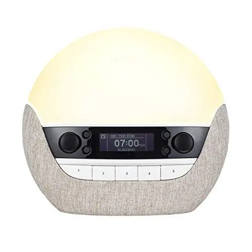 Produktbild: Lumie Bodyclock Luxe 700FM - Lichtwecker, UKW-Radio, Bluetooth Lautsprecher & Wenig Blaulicht für Schlafenszeit