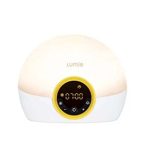 Produktbild: Lumie Bodyclock Rise 100 Weckwecker mit Sonnenaufgang und Sonnenuntergang, Weiß