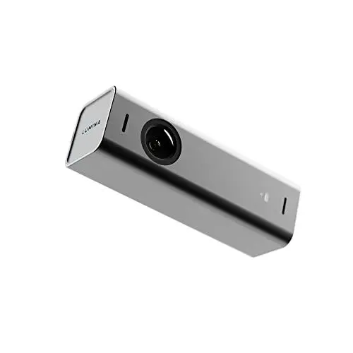 Produktbild: LUMINA 4K-Webcam: Webcam in Studioqualität mit KI. Sehen Sie bei jedem Videoanruf großartig aus. Kompatibel mit Mac und PC (Atomgrau)