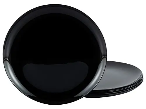 Produktbild: Luminarc 15888, Serie ITALIEN PARTY black, Geschirrset Pizzateller 33cm 6 teilig