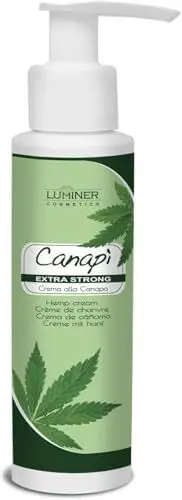Produktbild: LUMINER Hanfsamenöl-Gel, natürliche Formel mit Hanfsamenöl-Extrakten, Teufelskralle und Arnica Montan (100 ml)